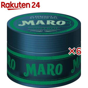 MARO �p�[�t�F�N�g�X�^�C�����O �W�F�� �R���g���[��(80g×6�Z�b�g)�y�}�[��(MARO)�z