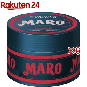 MARO �p�[�t�F�N�g�X�^�C�����O �W�F�� �n�[�h(80g×6�Z�b�g)�y�}�[��(MARO)�z