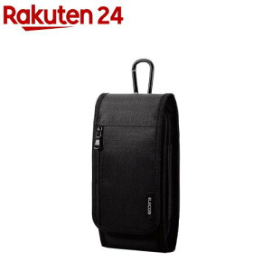 �G���R�� �X�}�z�|�[�` 2����[ L�T�C�Y 3Way ���x���g���[�v �u���b�N P-05CC2BK(1��)�y�G���R��(ELECOM)�z