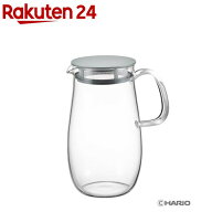 レンジでかんたん麦茶ポット むぎちゃん 1000ml XMP-1000-DGR(1個)【ハリオ(HARIO)】