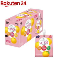 アミノバイタル ami活 ゼリードリンク 朝のピングレ味(180g×6個)【アミノバイタル(AMINO VITAL)】