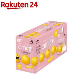 アミノバイタル ami活 ゼリードリンク 朝のピングレ味(180g×6個)【アミノバイタル(AMINO VITAL)】