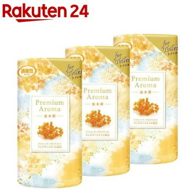 トイレの消臭力 プレミアムアロマ 金木犀の香り(400ml×3セット)【消臭力】
