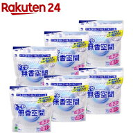 無香空間 消臭ビーズ ドでか 無香料 つめ替用(1600g×6セット)【無香空間】