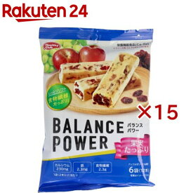 バランスパワー 果実たっぷり(6袋入×15セット(1袋2本))【ヘルシークラブ】