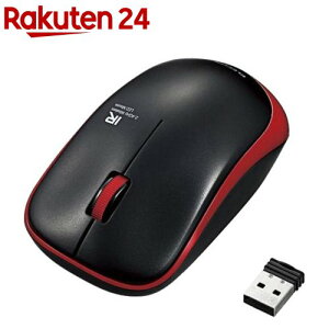 �G���R�� ���C�����X�}�E�X ���� 2.4GHz 3�{�^�� IR�}�E�X �ȓd�� ���b�h M-IR07DRRD(1��)�y�G���R��(ELECOM)�z