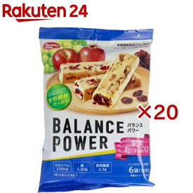 バランスパワー 果実たっぷり(6袋入×20セット(1袋2本))【ヘルシークラブ】
