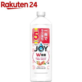 ジョイ W除菌 食器用洗剤 ピンクグレープフルーツ 詰め替え(670ml)【ジョイ(Joy)】