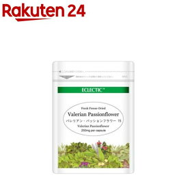 バレリアン・パッションフラワー Eco15(15カプセル)【ECLECTIC(エクレクティック)】