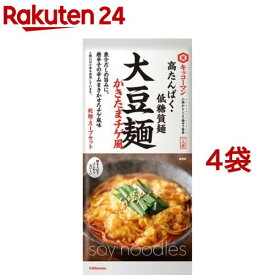 キッコーマン 大豆麺 かきたまチゲ風(115g*4袋セット)【キッコーマン】