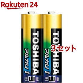 東芝 アルカリ1 単三 2P シュリンク LR6AN2KP(2本入*3セット)【東芝(TOSHIBA)】