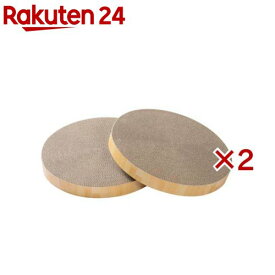 バリバリボウルタワー 交換用つめとぎ ライトブラウン(2個入×2セット)【猫壱】