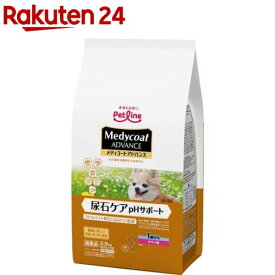 メディコート アドバンス 尿石ケア pHサポート 1歳から(500g*5袋入)【メディコート】