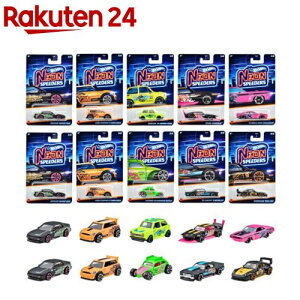 �z�b�g�E�B�[�� �l�I���E�X�s�[�_�[�Y �A�\�[�g �~�j�J�[BOX�̔� 986D-HLH72(1�Z�b�g(10��))�y�z�b�g�E�B�[��(HOT WHEELS)�z[1/64 �~�j�J�[ �Z�b�g �_�C�L���X�g�J�[ ��������]