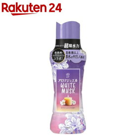 レノア ハピネス アロマジュエル WHITE MUSK 香り付けビーズ ホワイトムスク 本体(420mL)【レノアハピネス アロマジュエル】