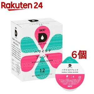 UCC �h���b�v�|�b�h �n���C�R�i�u�����h(12��*6���Z�b�g)�y�h���b�v�|�b�h(DRIP POD)�z[�A�C�X�R�[�q�[ �J�v�Z�� DP3 DP2 ����]