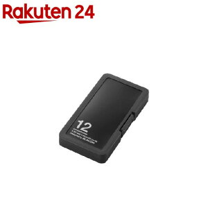 �G���R�� SD�^microSD�J�[�h�P�[�X �v���X�`�b�N�^�C�v CMC-SDCPP12BK(1�R��)�y�G���R��(ELECOM)�z