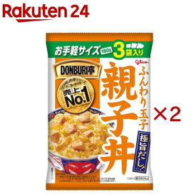グリコ DONBURI亭 親子丼(3袋×2セット(1袋180g))【DONBURI亭】