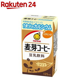 豆乳飲料 麦芽コーヒー 1食分のカルシウム(125ml×24本)