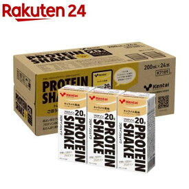 Kentai(ケンタイ) プロテインシェイク キャラメル風味(200ml*24本入)【kentai(ケンタイ)】[プロテイン ビタミン ドリンク キャラメル]