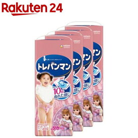 トレパンマン ピンク ビッグ 12kg〜22kg(30枚入*4個セット)【ムーニー　トレーニングパンツ】