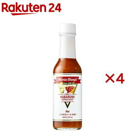 マリーシャープス ハバネロソース ホット(中辛)(148mL×4セット)【マリーシャープス】