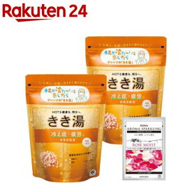 きき湯 食塩炭酸湯 おまけ分包付き(360g×2個)【きき湯】