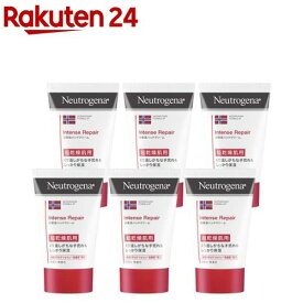 ニュートロジーナ インテンスリペア ハンドクリーム 超乾燥肌用 無香料(50g*6本セット)【Neutrogena(ニュートロジーナ)】[ハンドクリーム ボディクリーム 敏感肌 保湿クリーム]