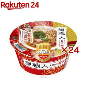 日清 麺職人 醤油 ケース(12食入×2セット(1食87g))【日清麺職人】