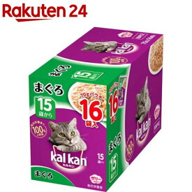 カルカン パウチ 15歳から まぐろ(70g*16袋)【カルカン(kal kan)】