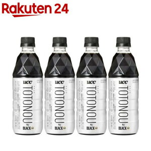 �y���i�zUCC TOTONOU by BLACK���� PET(500ml×4�{��)�yUCC �u���b�N�z