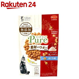 コンボ ピュア キャット まぐろ味 鶏パウダー仕立て(200g)【コンボ ピュア】