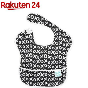 バンキンス スーパービブ USA発食事用防水ビブ 6〜24ヶ月 XOXO(1枚)【バンキンス(bumkins)】