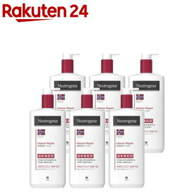 ニュートロジーナ インテンスリペア ボディエマルジョン 超乾燥肌用 無香料(450ml*6個セット)【Neutrogena(ニュートロジーナ)】[ボディクリーム 敏感肌 保湿クリーム 大容量 ボディ]