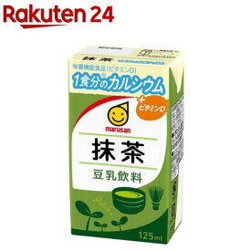 豆乳飲料 抹茶 1食分のカルシウム(125ml×24本)