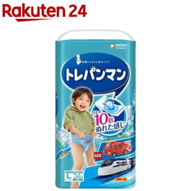 トレパンマン ブルー Lサイズ 9kg～14kg(34枚入)【トレパンマン】