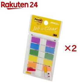 ポスト・イット ジョーブ 透明見出し 683MH(6パッド×2セット(1パッド20枚))【ポストイット(Post-it)】