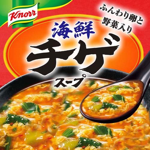 クノール 海鮮チゲスープ インスタントスープ(4食入)【クノール】 | 楽天24