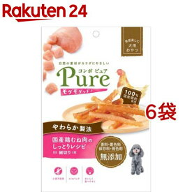 コンボ ピュア ドッグ モグモグッド！国産鶏むね肉のしっとりレシピ 細切り(50g*6袋セット)【コンボ ピュア】