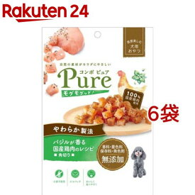 コンボ ピュア ドッグ モグモグッド！バジルが香る国産鶏肉のレシピ 角切り(50g*6袋セット)【コンボ ピュア】