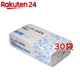 ペーパータオル 中判 レギュラータイプ(200枚入*30袋セット)