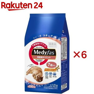 メディファス 満腹感ダイエット 7歳から チキン&フィッシュ味(235g*6袋*6セット)【メディファス】