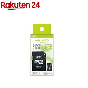 LAZOS microSDXC[J[h 512GB UHS-I U3 CLASS10 L-B512MSD10-U3(1)