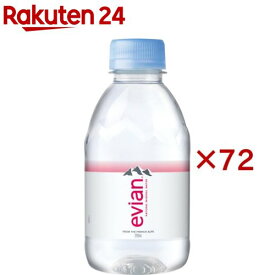 伊藤園 evian(エビアン) ミネラルウォーター(24本入×3セット(1本220ml))【エビアン(evian)】