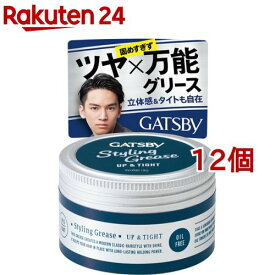 ギャツビー スタイリンググリース アッパータイト(100g*12個セット)【GATSBY(ギャツビー)】