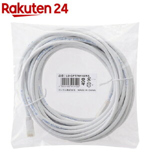 LANP[u CAT6 EU RoHSwߏ ܐ܂h~ 10m zCg LD-GPT^WH10^RS(1{)yGR(ELECOM)z