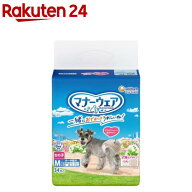 マナーウェア 女の子用 M トラッドテイスト 犬用 おむつ ユニチャーム(34枚入)【マナーウエア】