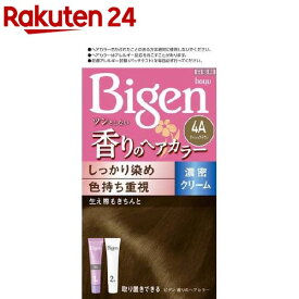 ビゲン 香りのヘアカラー クリーム 4A(40g+40g)【ビゲン】[白髪染め]