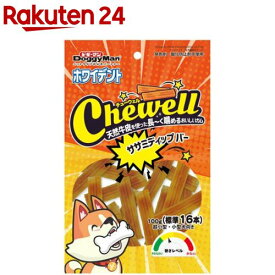 ホワイデント Chewell ササミディップバー(100g)【ドギーマン(Doggy Man)】