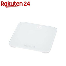 デジタル体重計ホワイト HBK-T108-W(1個)【OHM】